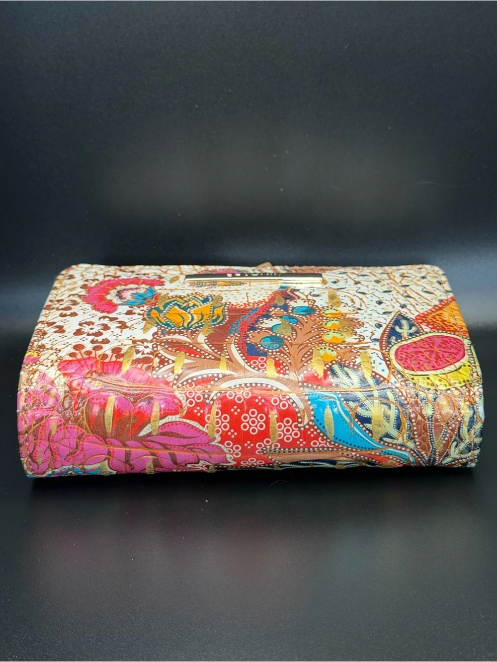 Brahmin Limited Edition Boho‎ 2010’s Marketplace Melbourne Hannah Wallet EUC